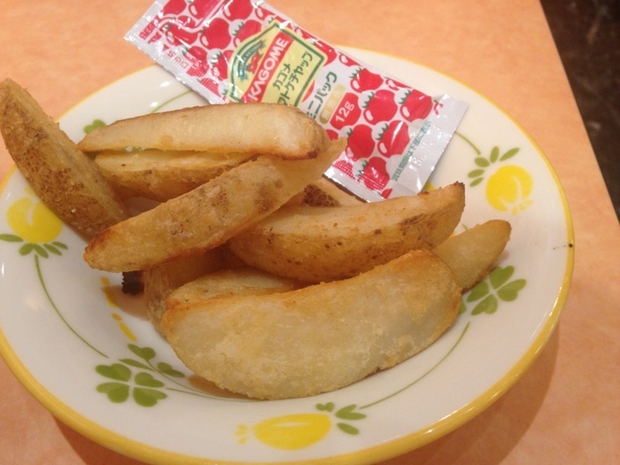 キッズサイズのポテト