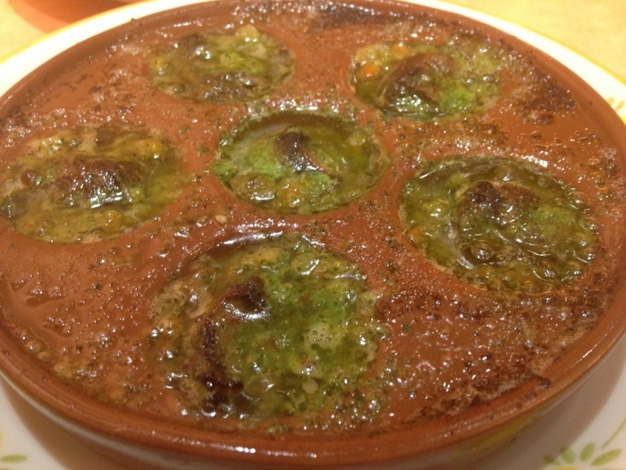 エスカルゴのオーブン焼き