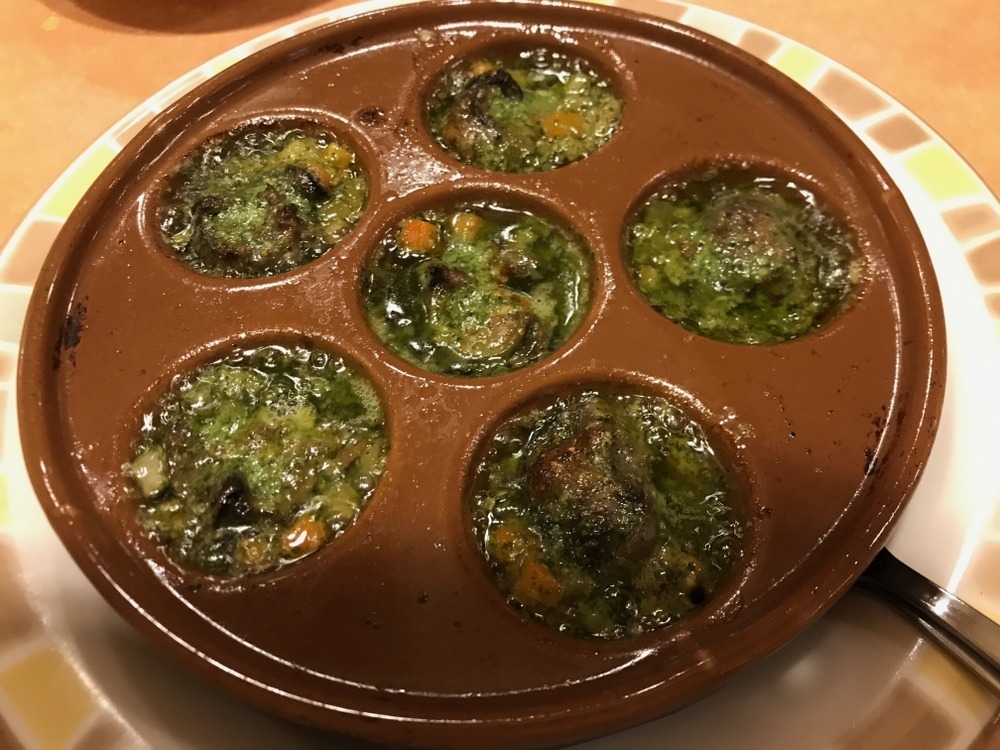 エスカルゴのオーブン焼き