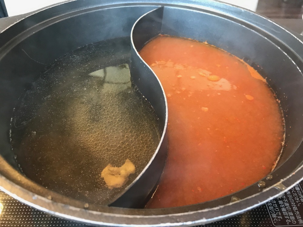 赤チゲ味噌だし