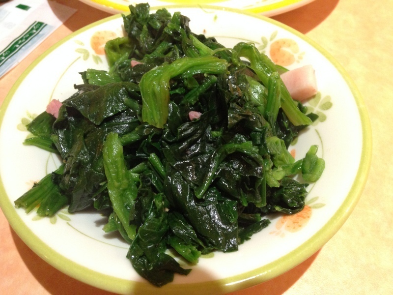 ほうれん草のソテー